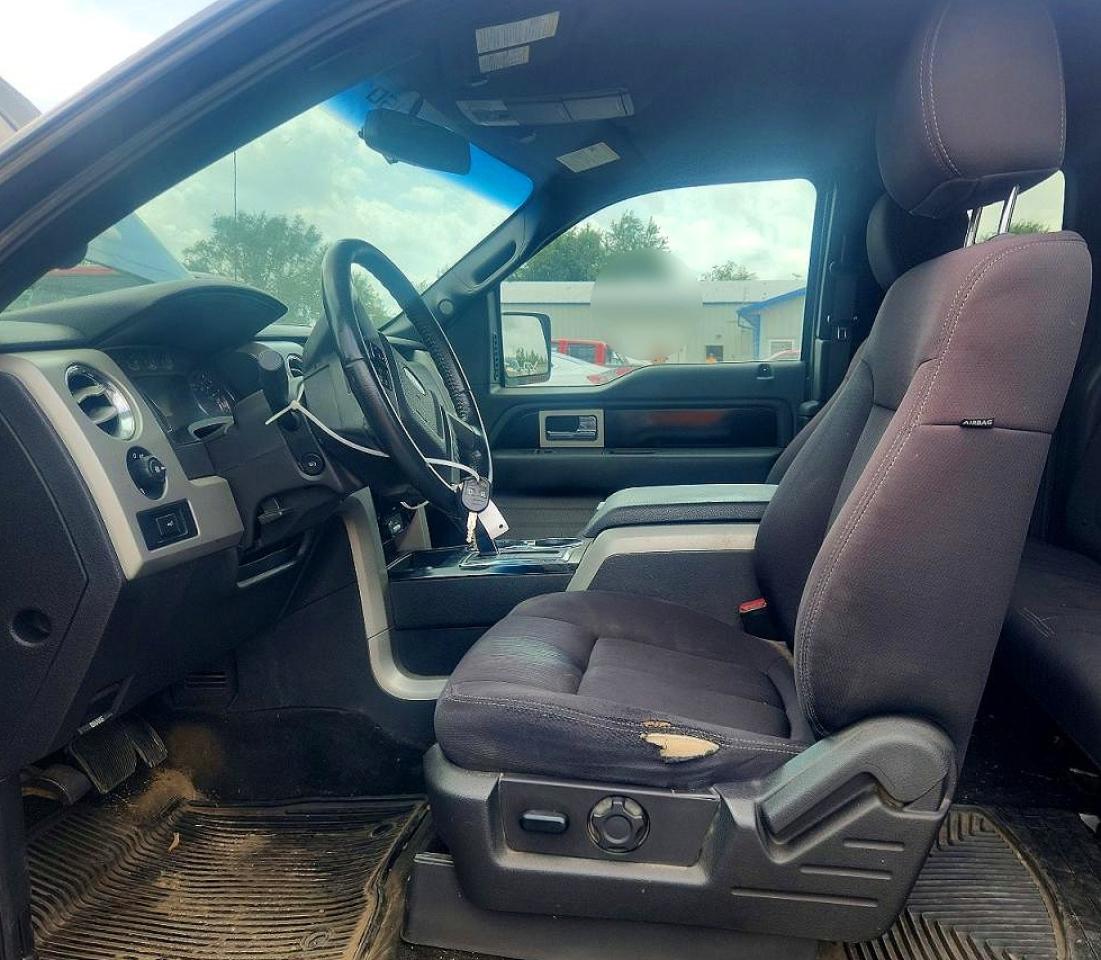2012 Ford F150 Super Cab Black vin: 1FTFX1EF8CFC71639