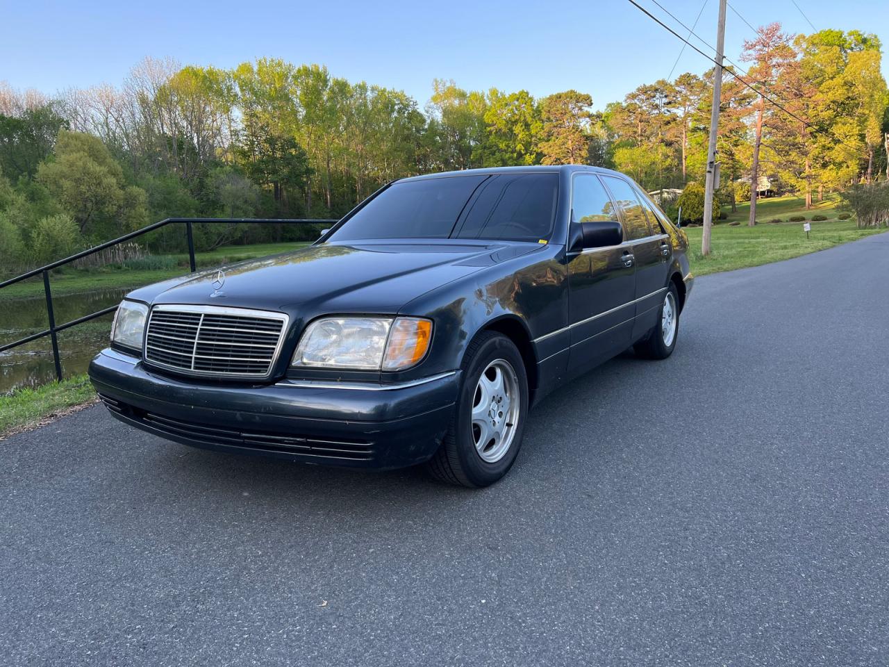 1999 Mercedes-benz S 320w Синий vin: WDBGA32G0XA431092