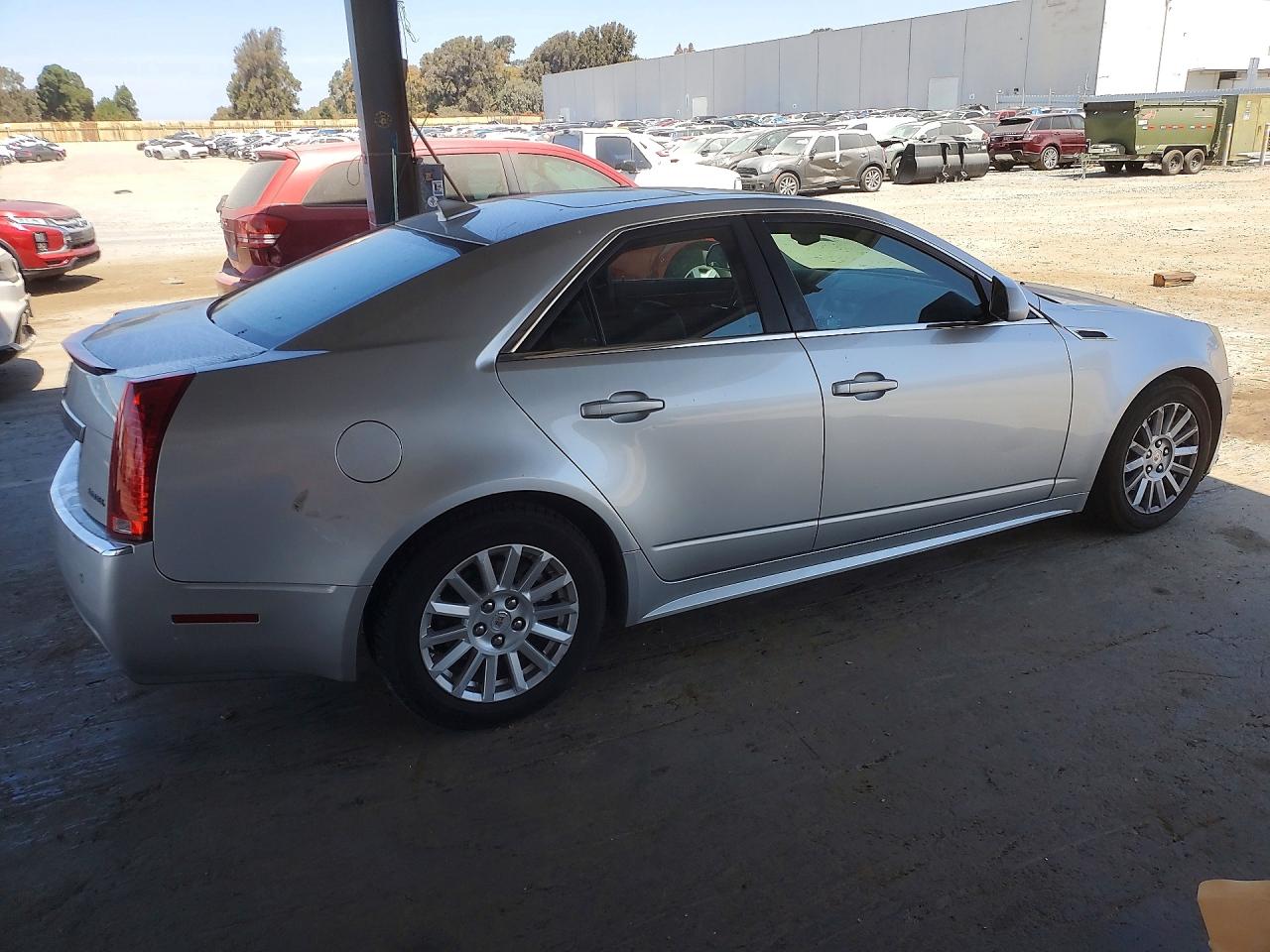 2012 Cadillac Cts Luxury Collection Silver vin: 1G6DG5E59C0132597