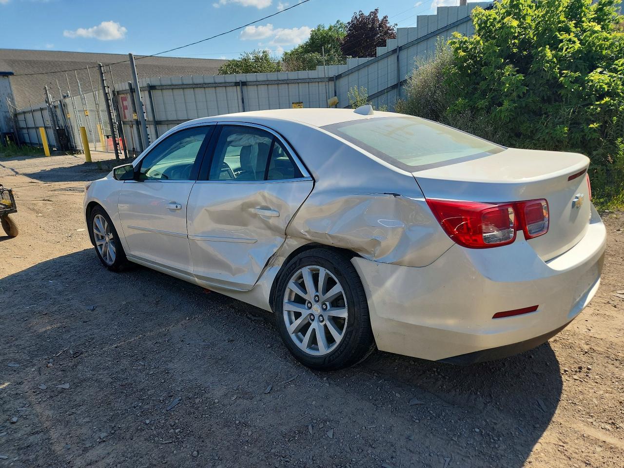 2014 Chevrolet Malibu 2lt White vin: 1G11E5SLXEF142833