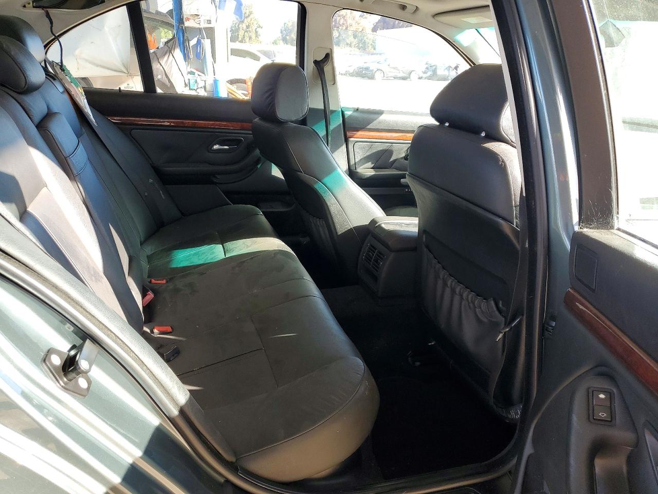 2003 Bmw 530 I Automatic Blue vin: WBADT634X3CK35936