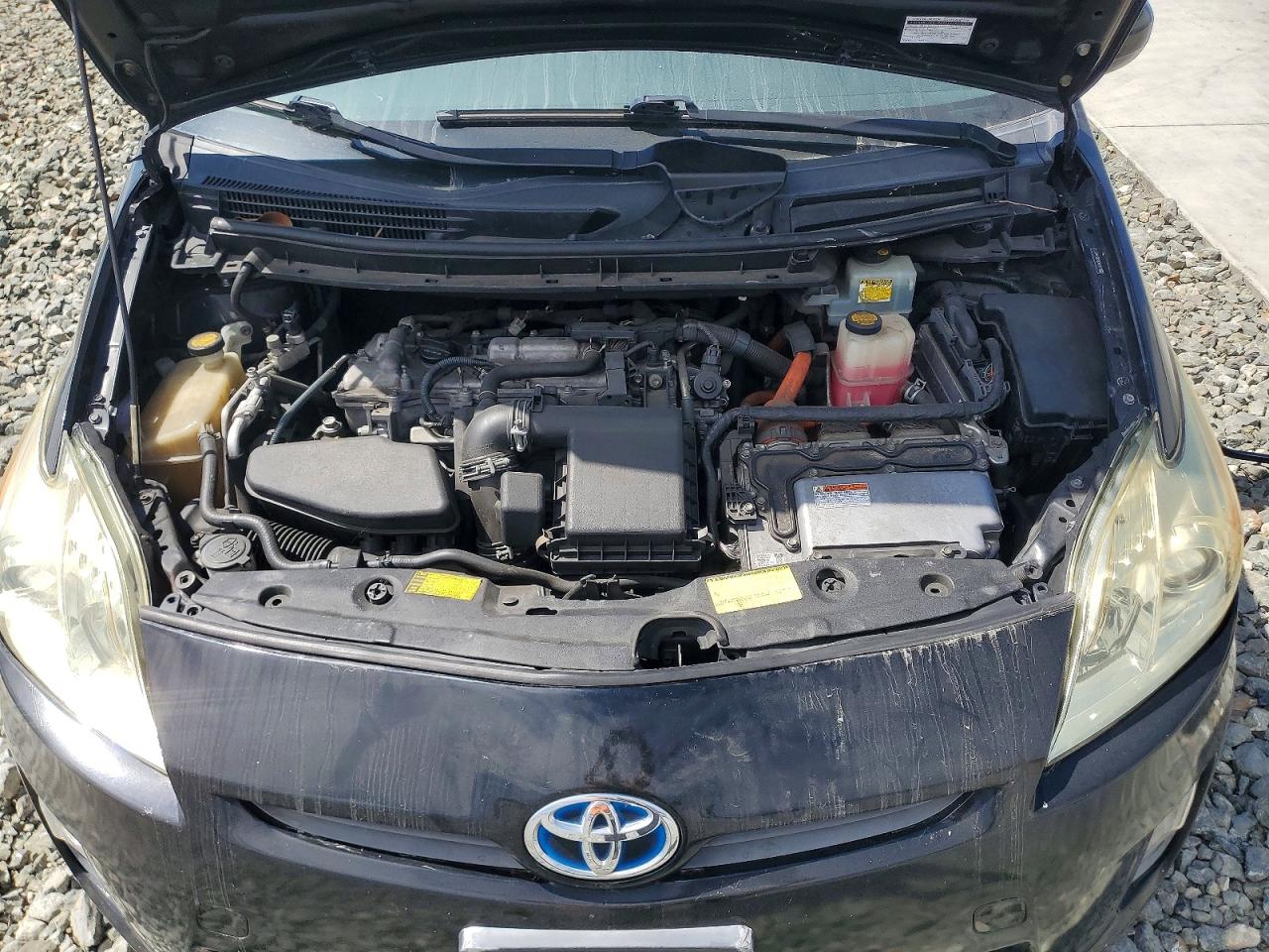 2011 Toyota Prius Two Black vin: JTDKN3DU3B1461103