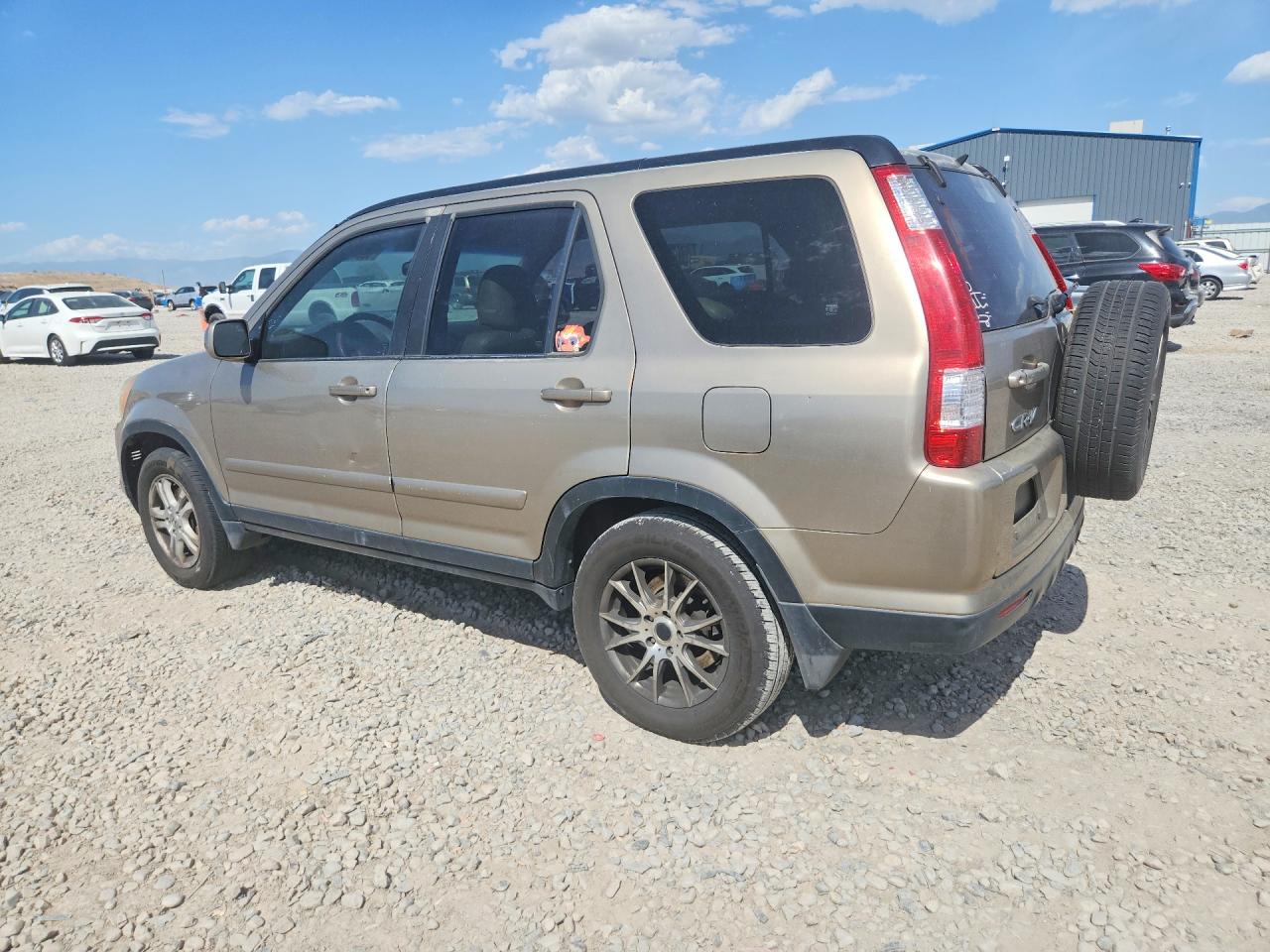 2005 Honda Cr-v Se Gold vin: JHLRD78995C036706