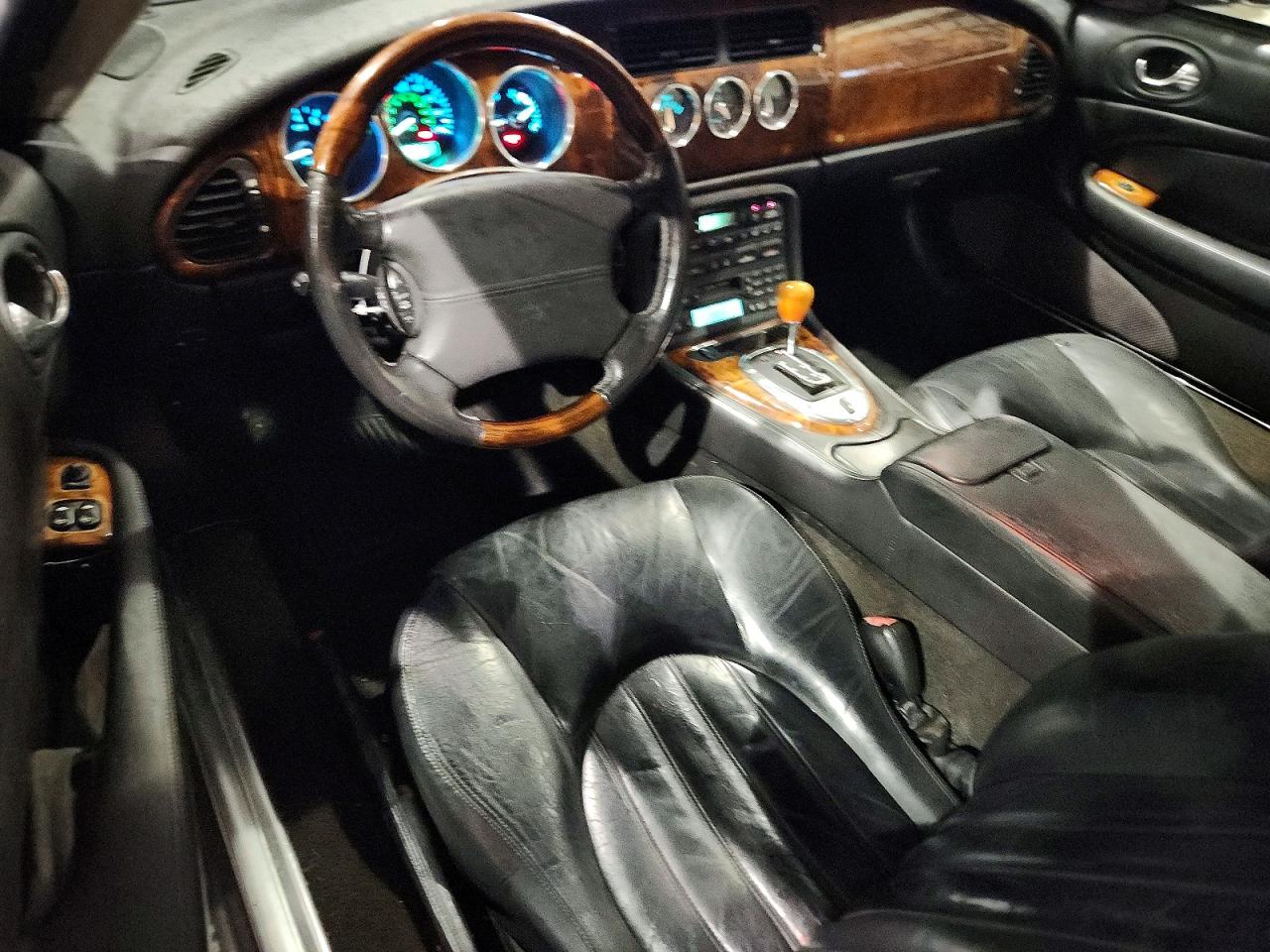 2004 Jaguar Xk8 Black vin: SAJDA42C142A37702