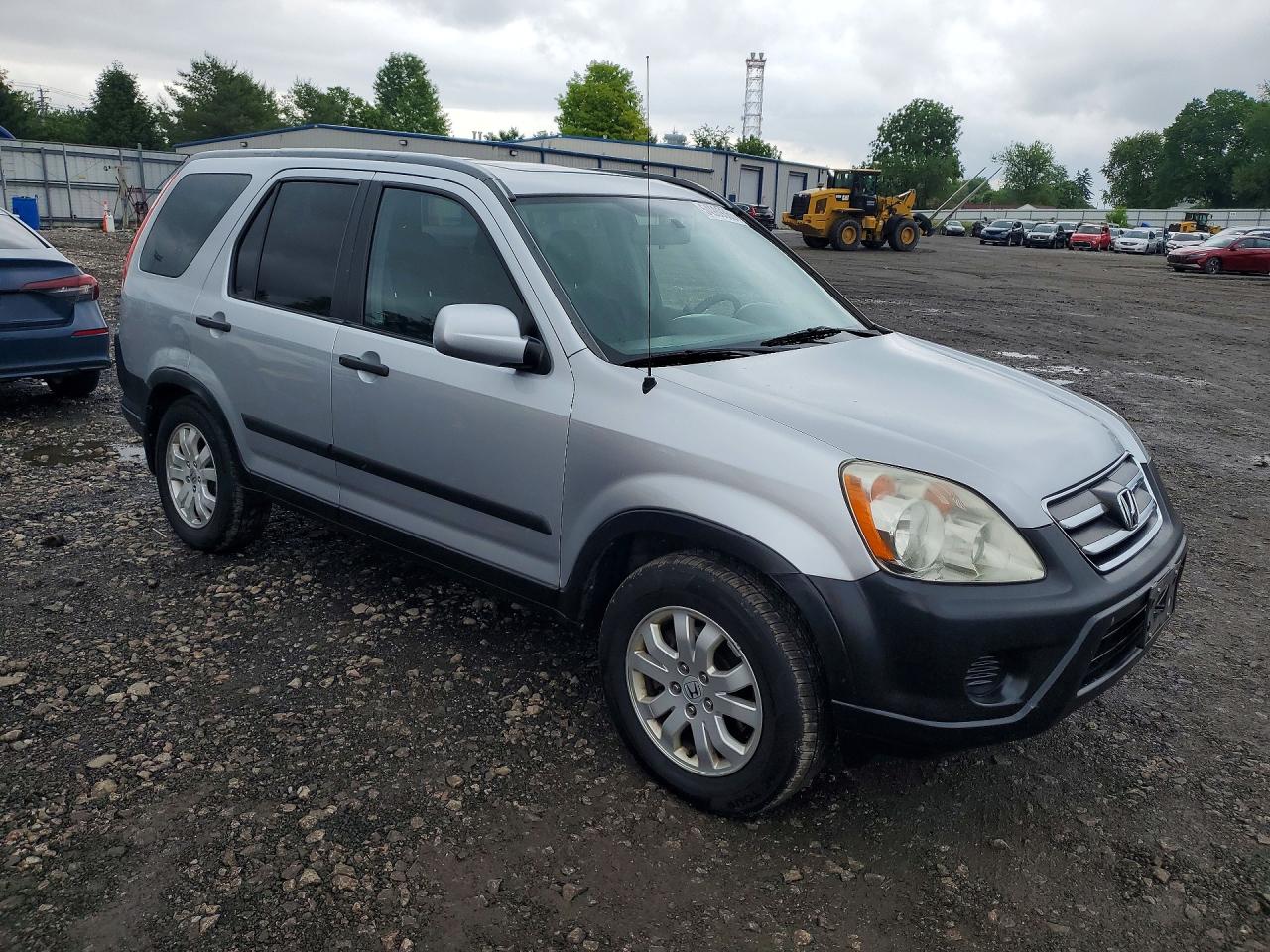 2005 Honda Cr-v Ex Серебряный vin: SHSRD78875U311165