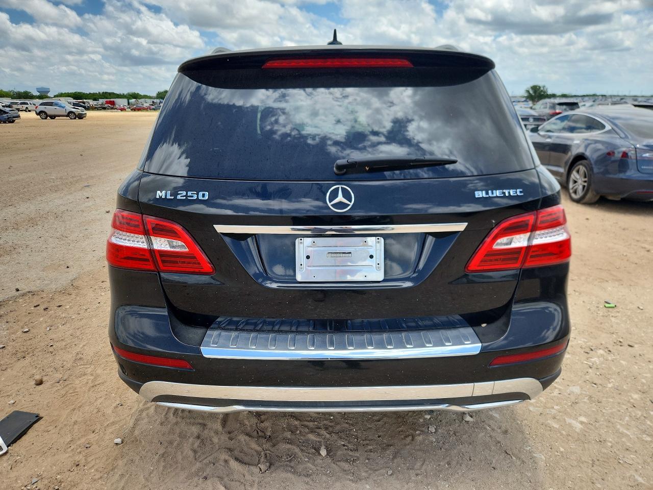 2015 Mercedes-benz Ml 250 Bluetec Black vin: 4JGDA0EB2FA540540