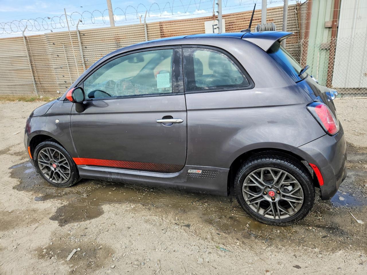 2014 Fiat 500 Electric Серый vin: 3C3CFFGE8ET208576