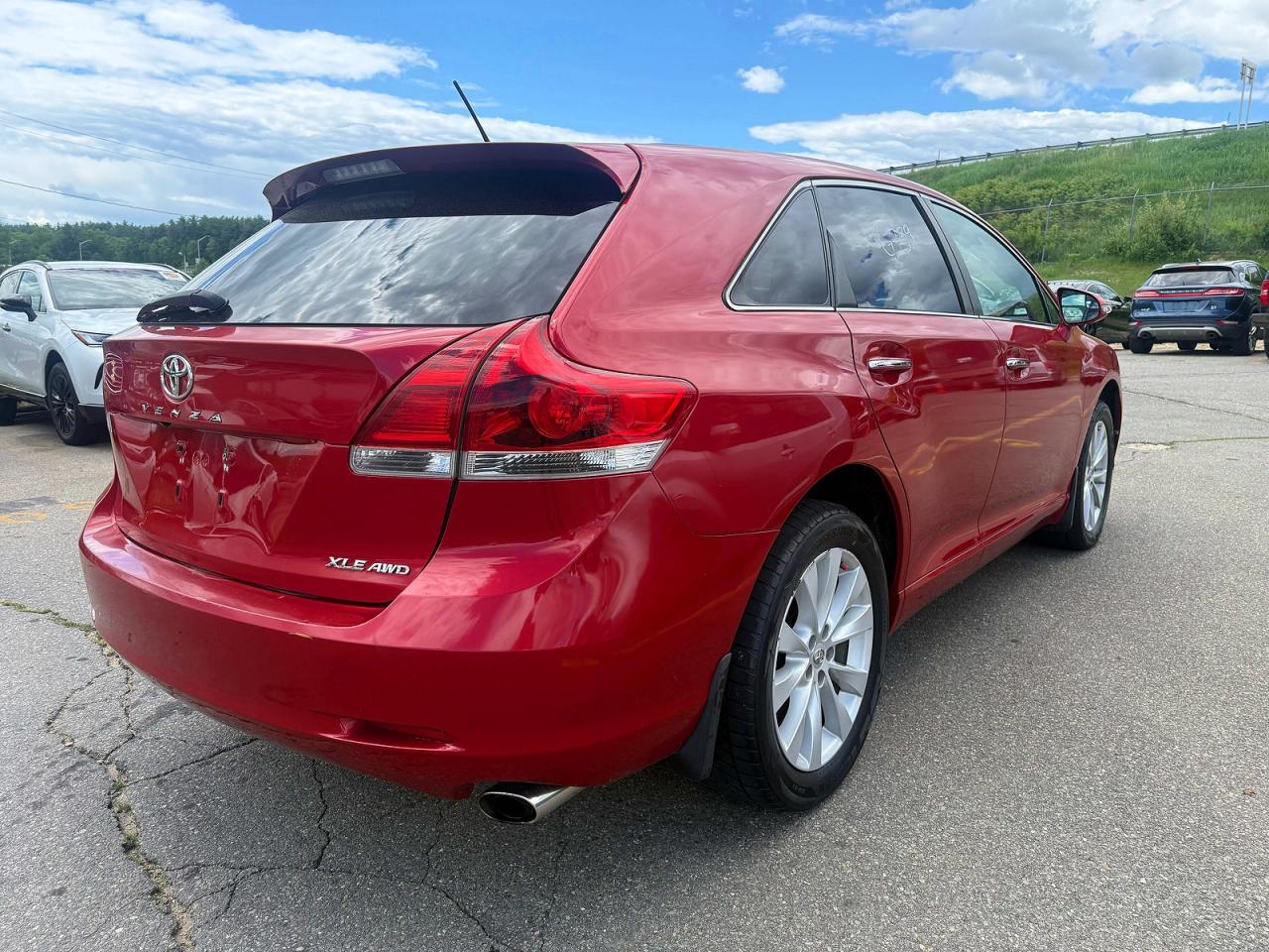 2015 Toyota Venza Xle Red vin: 4T3BA3BB1FU069144