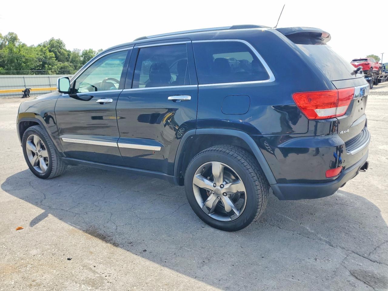 2013 Jeep Grand Cherokee Overland Green vin: 1C4RJFCTXDC619139
