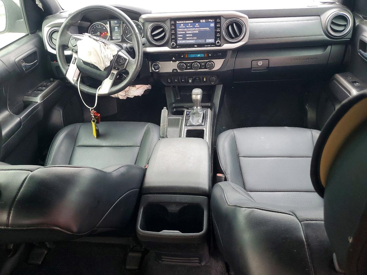 2023 Toyota Tacoma Limited Черный vin: 3TMEZ5CN7PM202373