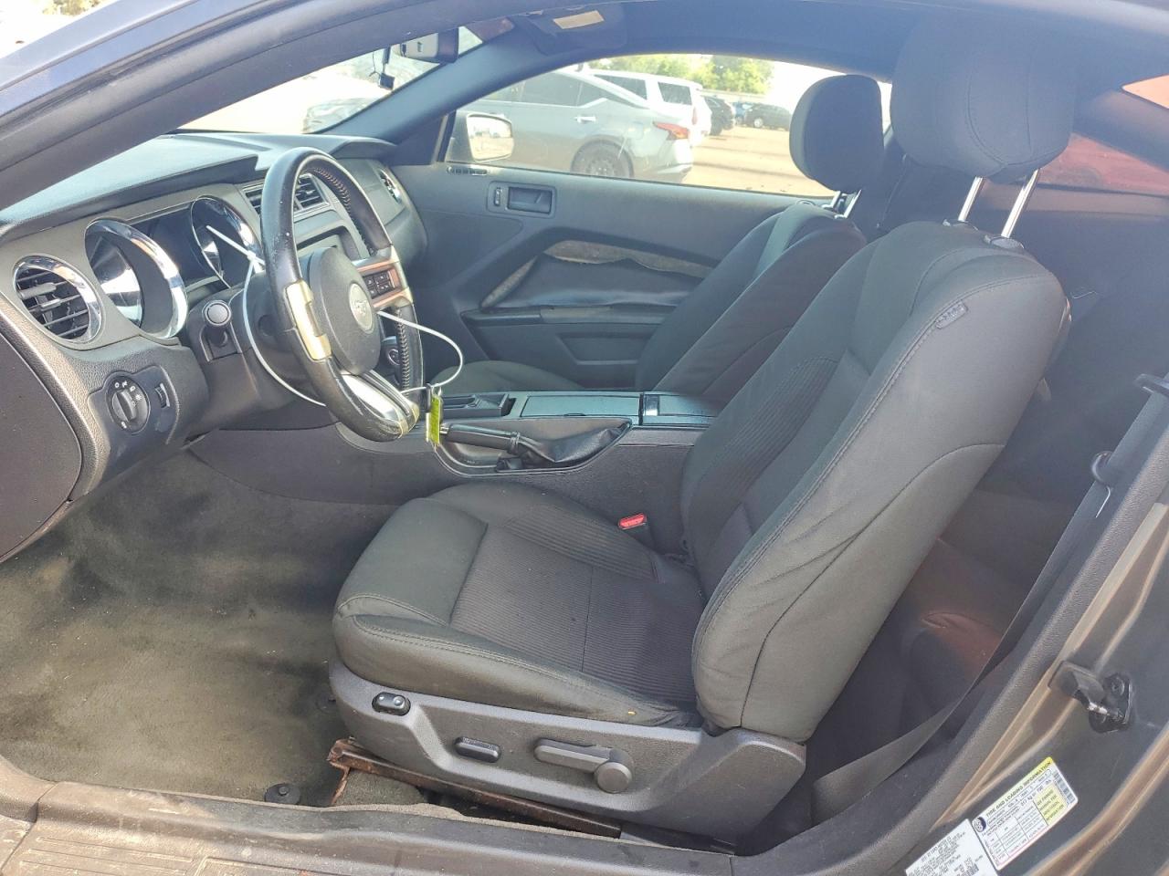 2014 Ford Mustang Gray vin: 1ZVBP8AM8E5316743