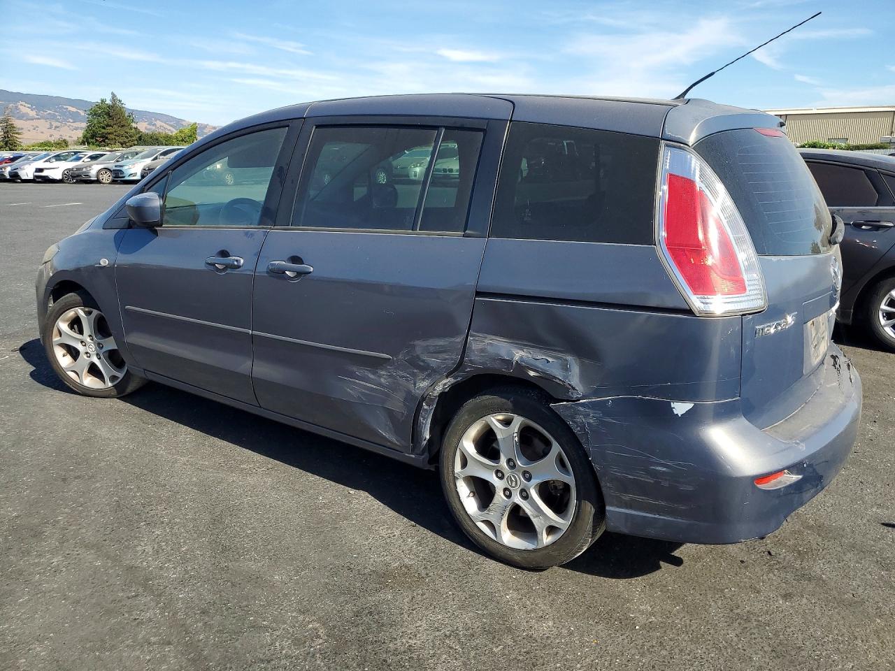 2008 Mazda 5 Charcoal vin: JM1CR29L580307560