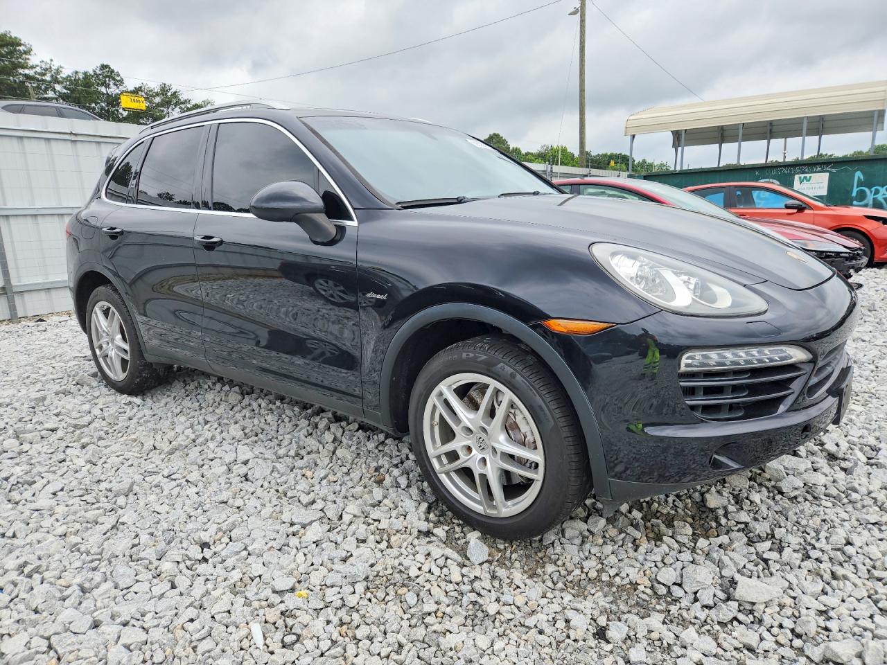 2013 Porsche Cayenne Black vin: WP1AF2A25DLA22397