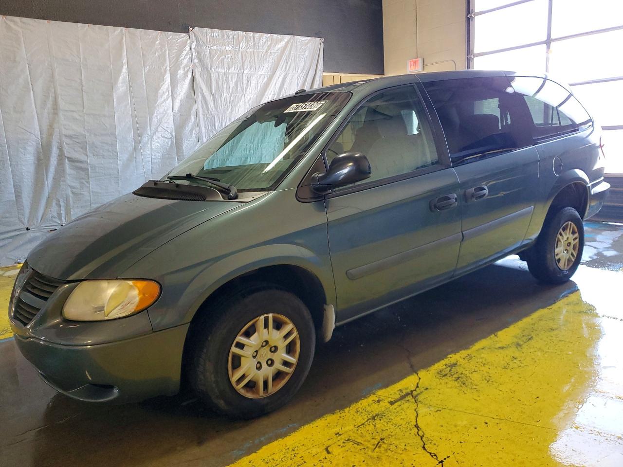 2006 Dodge Grand Caravan Se Turquoise vin: 1D4GP24R66B510951