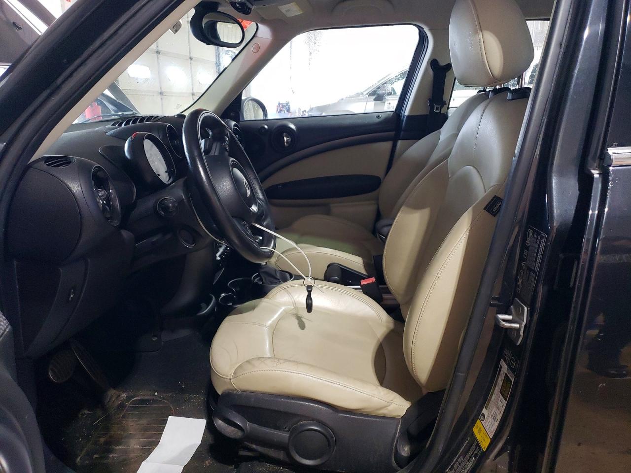 2014 Mini Cooper S Countryman Черный vin: WMWZC5C5XEWP39686