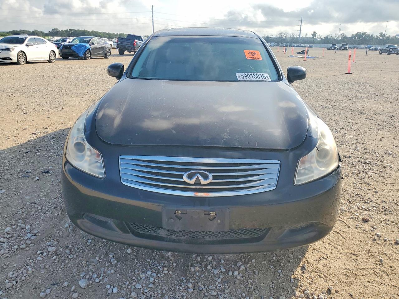 2008 Infiniti G35 Base Black vin: JNKBV61E48M227752