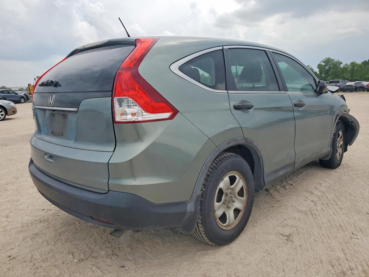 2012 Honda Cr-v Lx Green vin: 5J6RM3H36CL032167