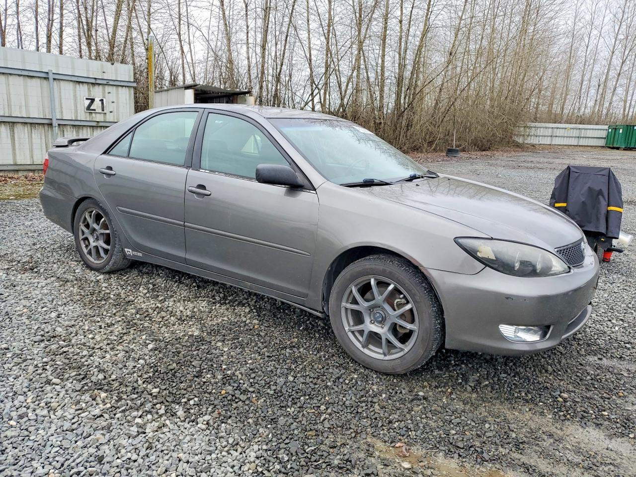 2005 Toyota Camry Se V6 Gray vin: 4T1BA32KX5U038658