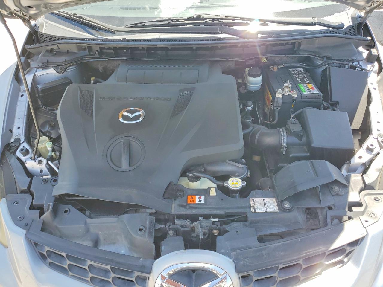 2008 Mazda Cx-7 Gray vin: JM3ER29L180172500