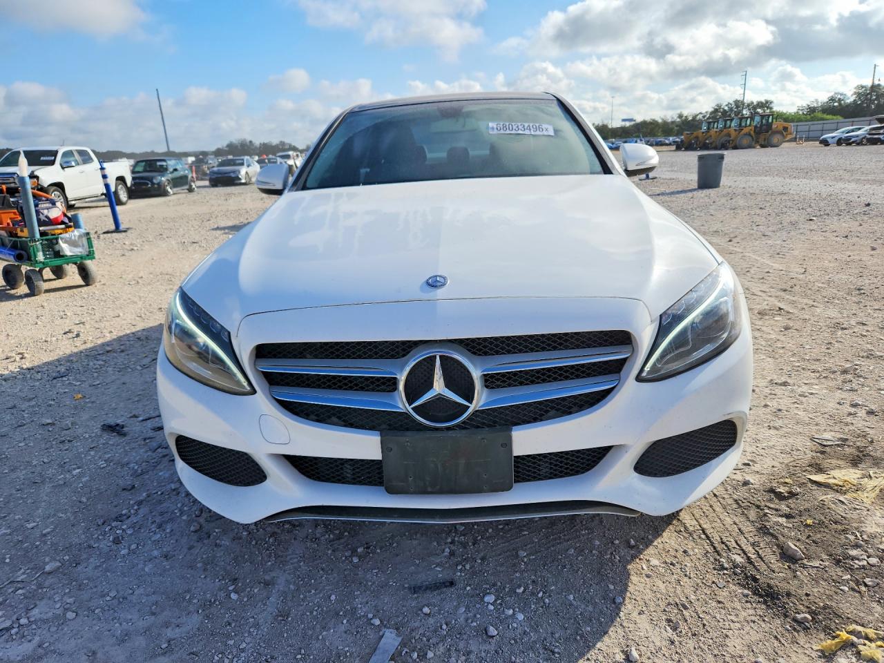 2015 Mercedes-benz C 300 White vin: 55SWF4JB3FU060928