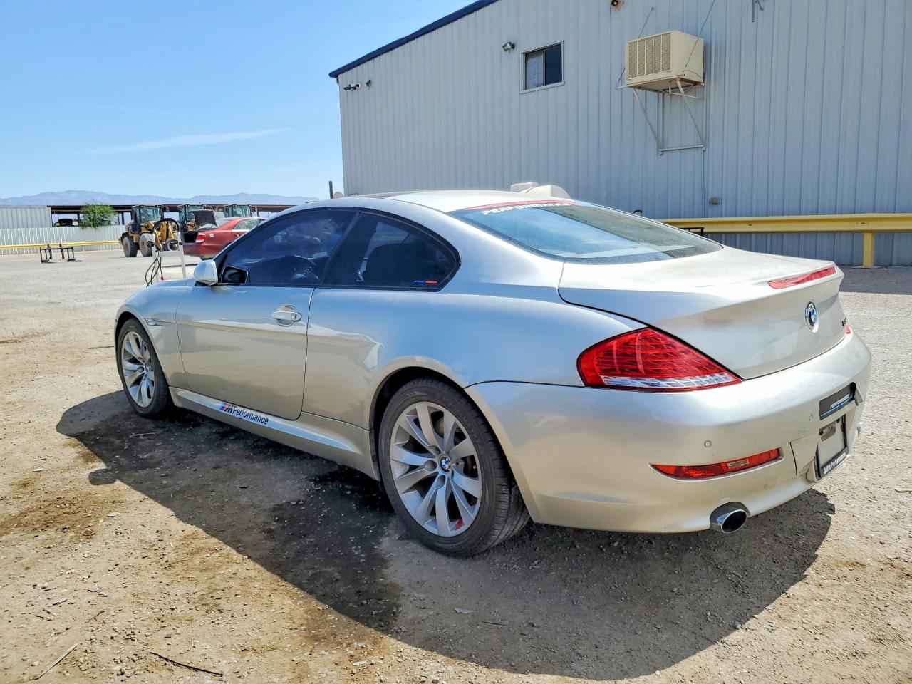 2008 Bmw 650 I Silver vin: WBAEA53518CV91681