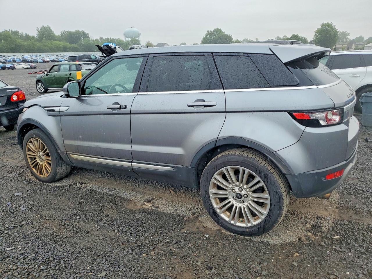 2013 Land Rover Range Rover Evoque Prestige Premium Gray vin: SALVV2BG3DH773946