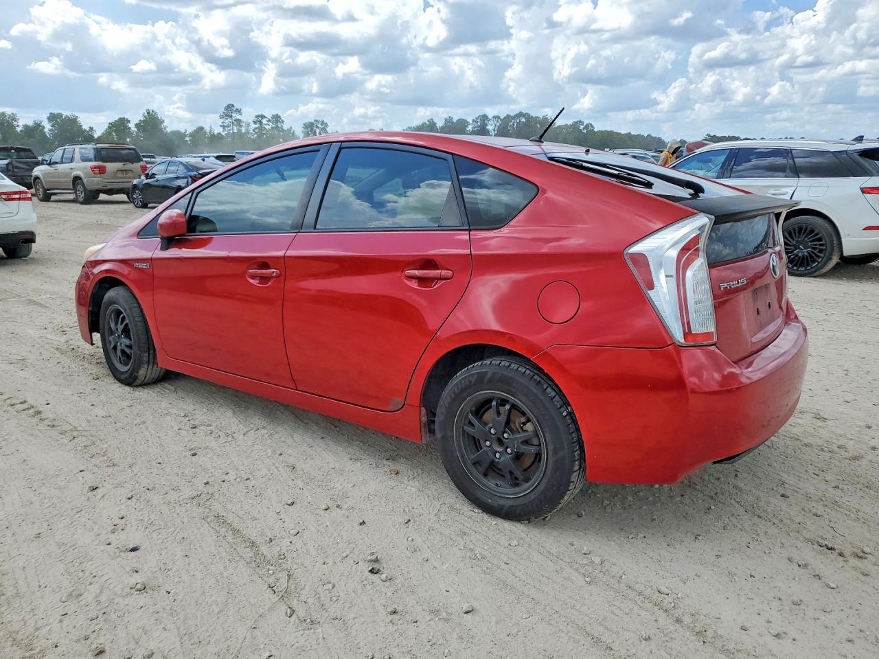2013 Toyota Prius Two Red vin: JTDKN3DU4D0338032