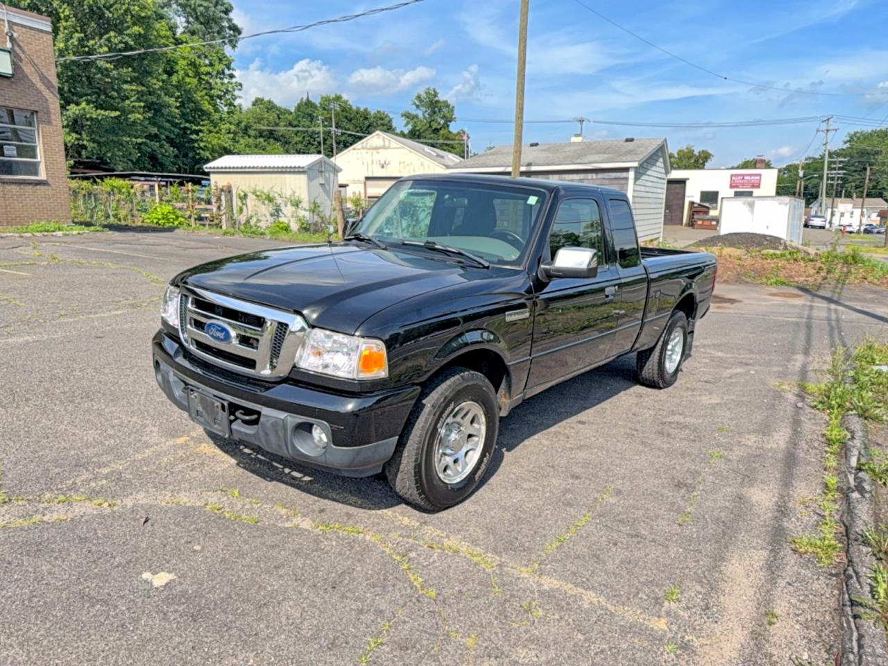 2011 Ford Ranger Super Cab Black vin: 1FTLR4FE8BPB03271