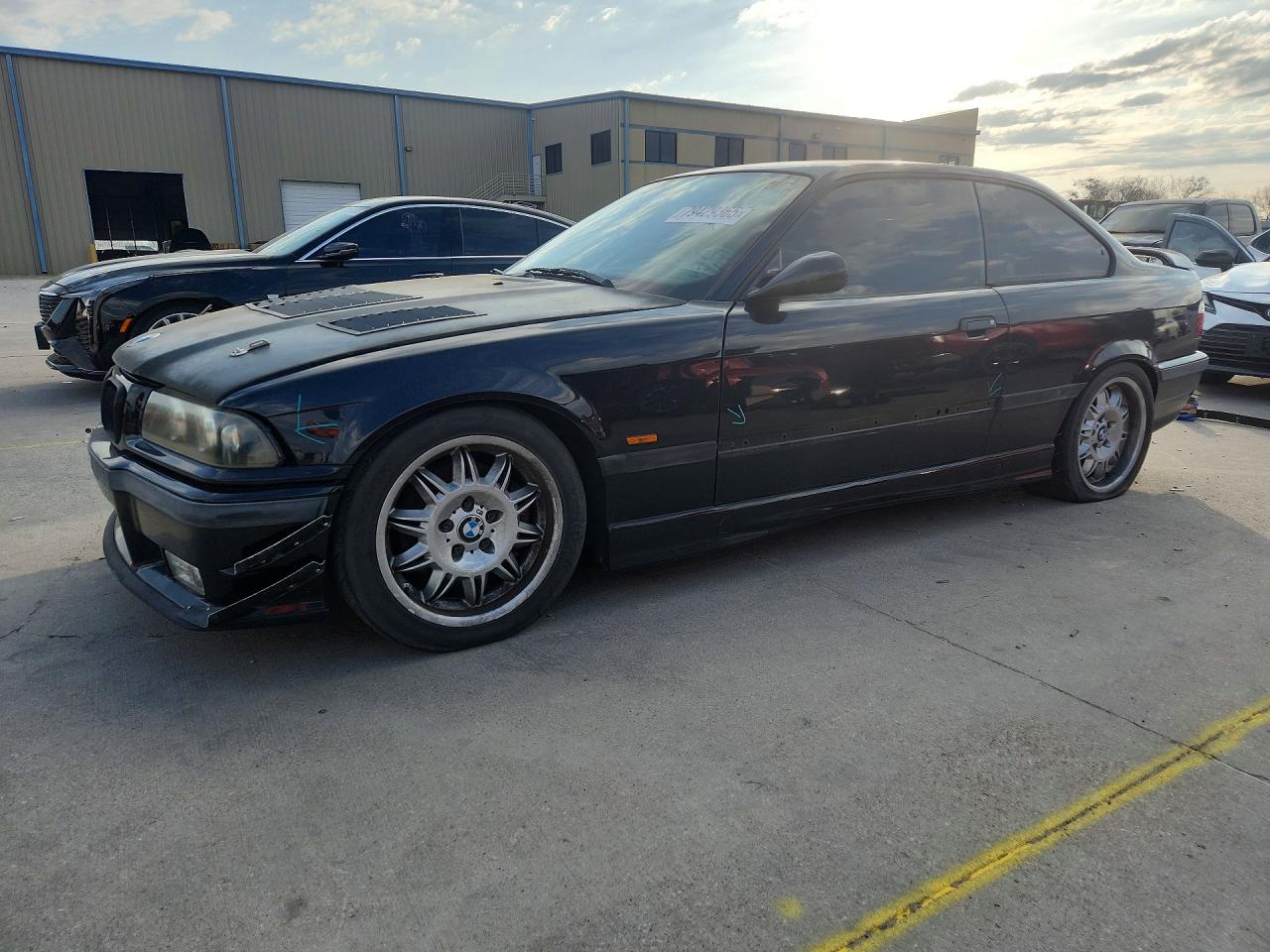 1997 Bmw M3 Black vin: WBSBG9327VEY75021