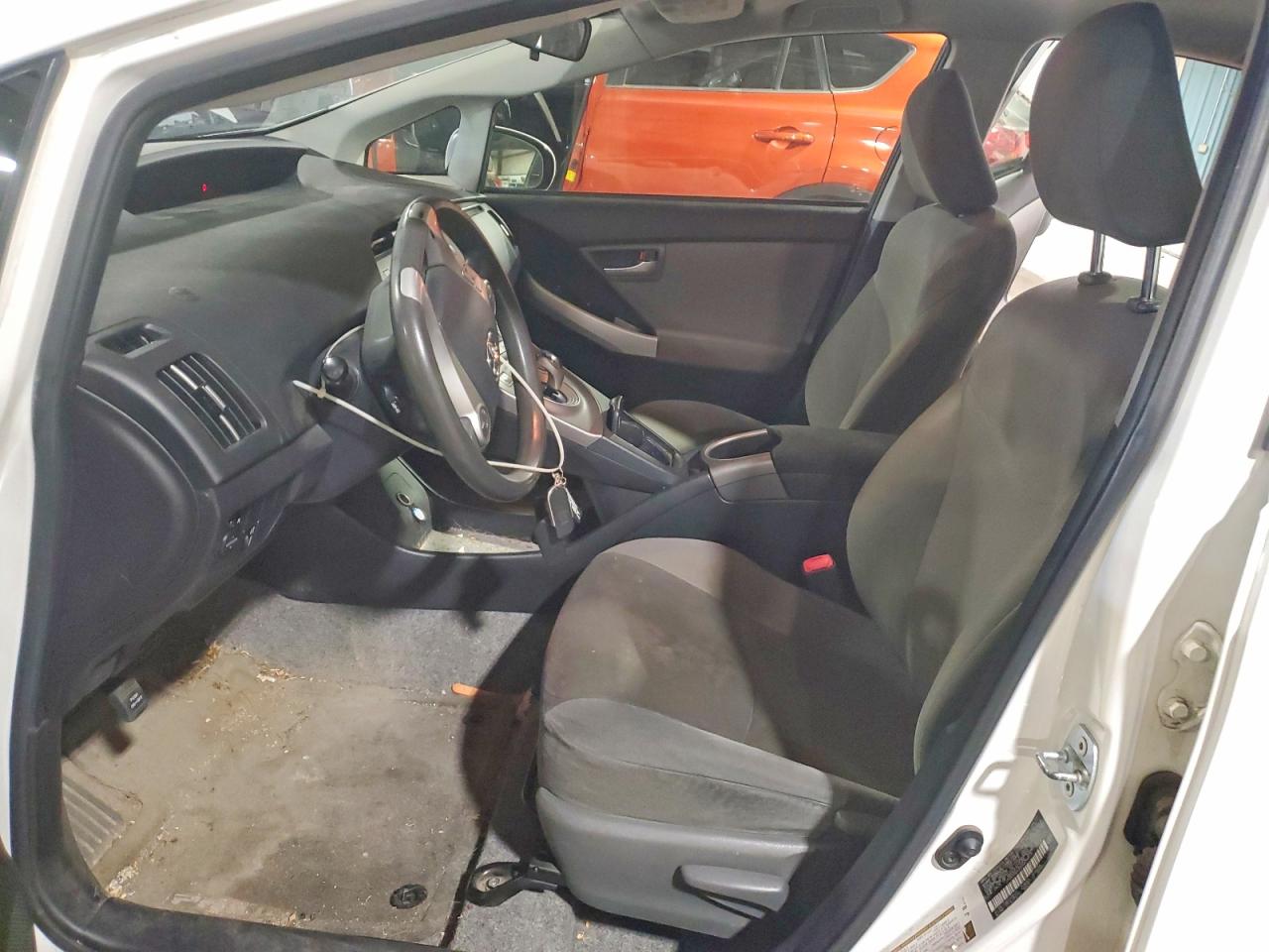 2012 Toyota Prius Two White vin: JTDKN3DU2C5439815