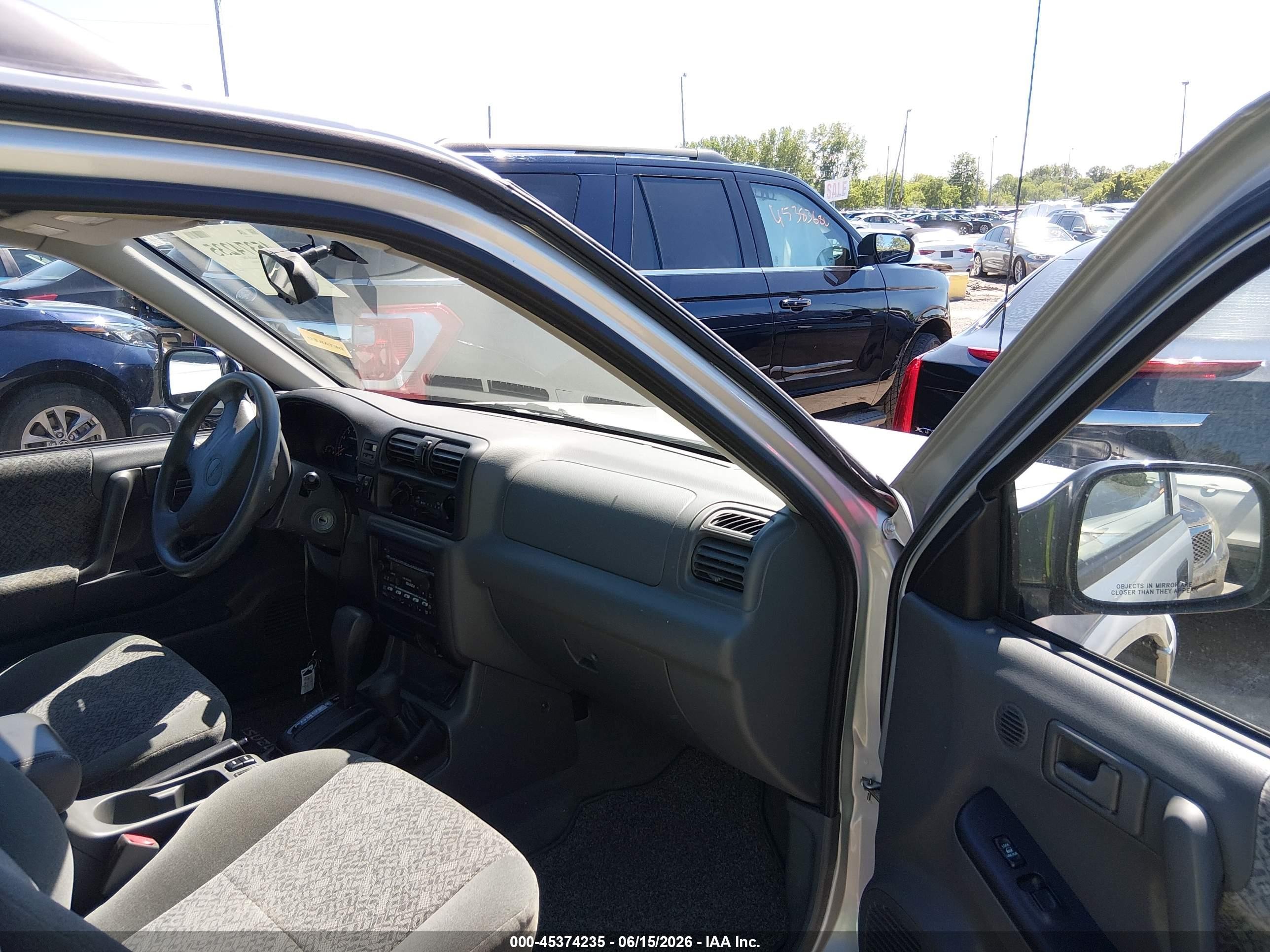 2000 Isuzu Rodeo S/ls/lse Silver vin: 452DM58W2Y4326953