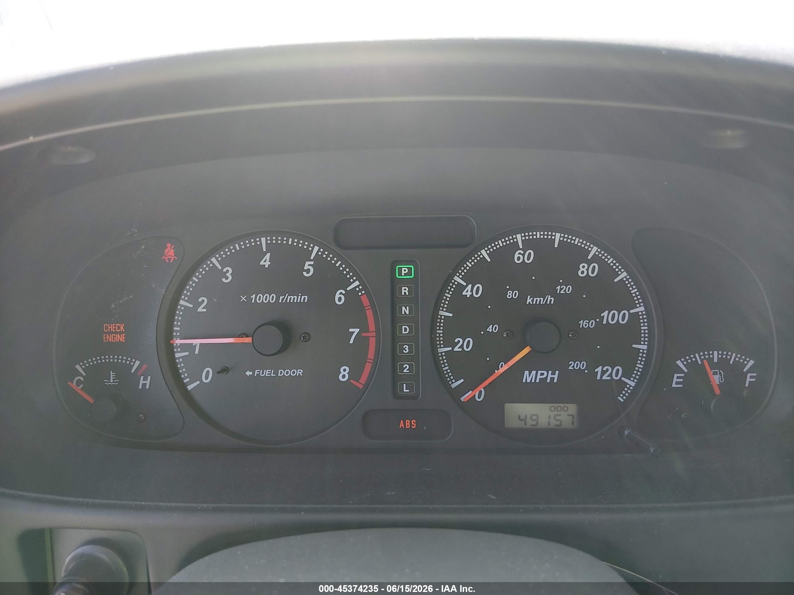 2000 Isuzu Rodeo S/ls/lse Silver vin: 452DM58W2Y4326953