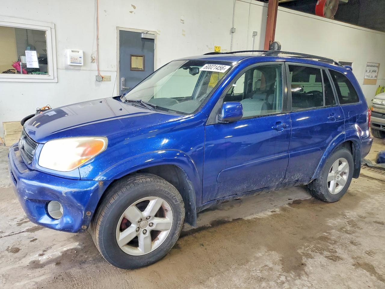2004 Toyota Rav4 Base Blue vin: JTEHD20V246007741