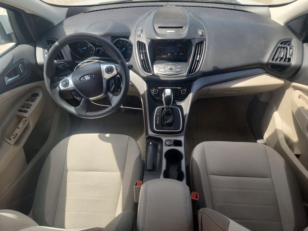 2014 Ford Escape Se White vin: 1FMCU0GX8EUB76696