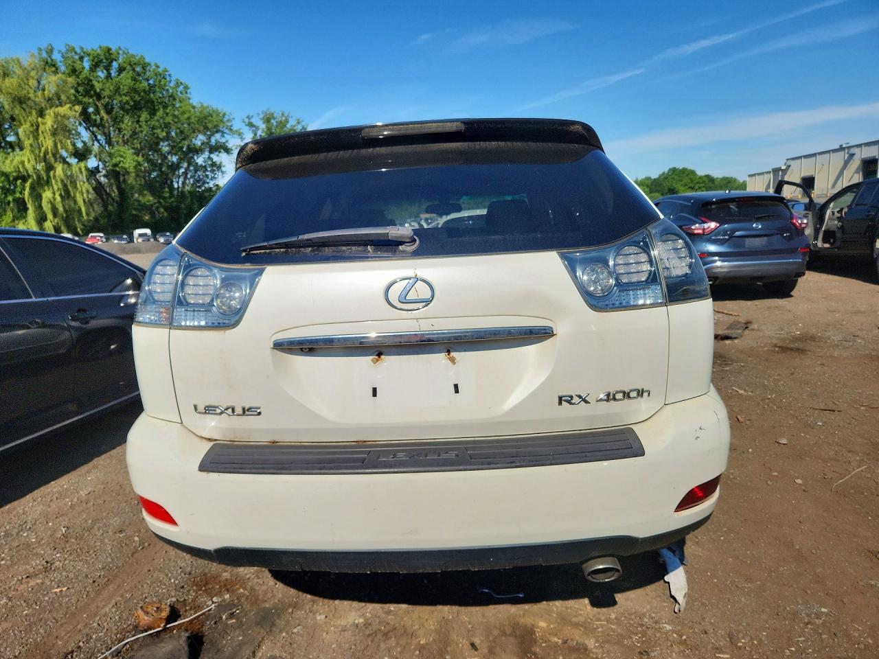 2006 Lexus Rx 400 White vin: JTJHW31U660011689