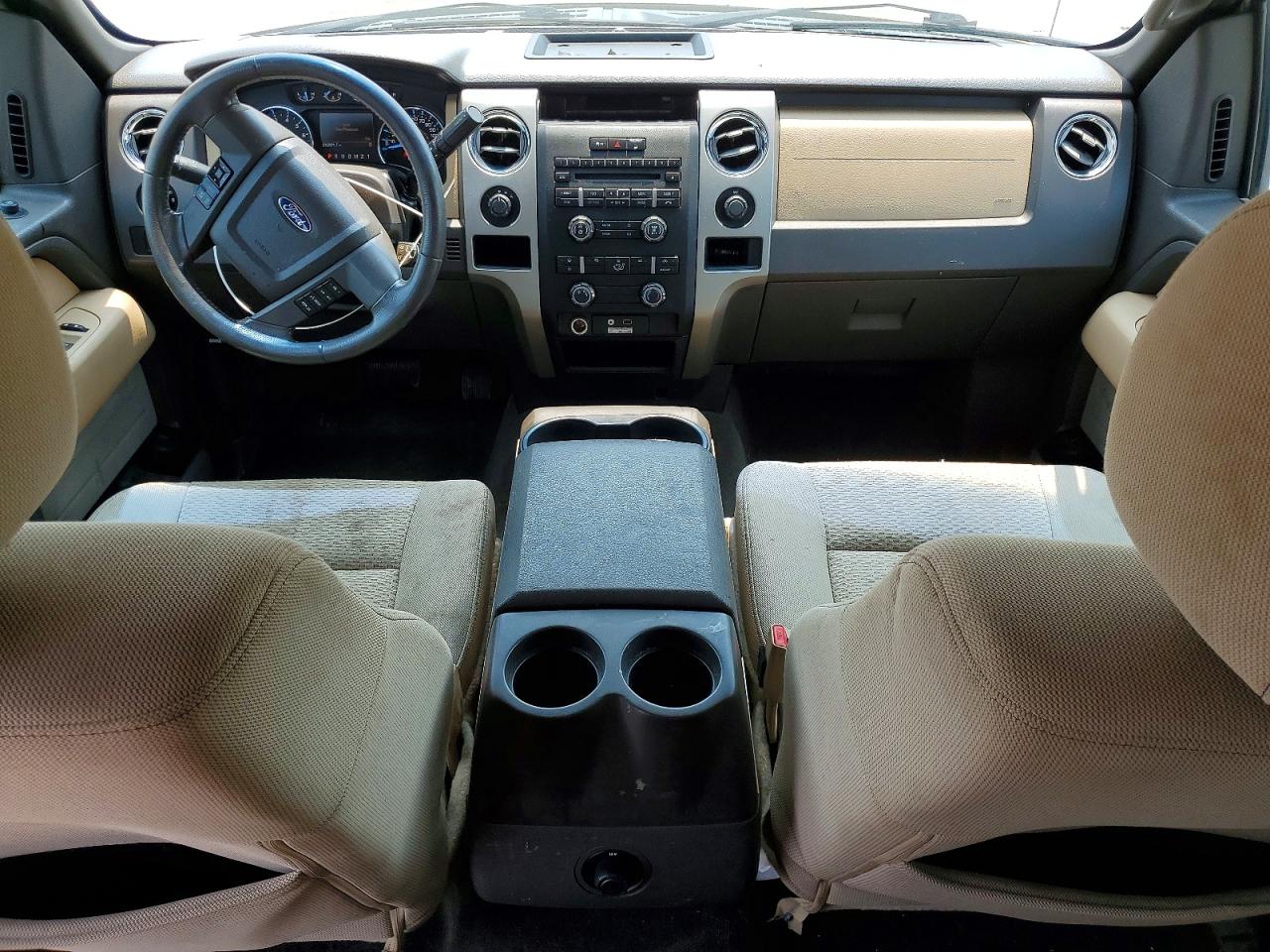 2011 Ford F150 Supercrew Cream vin: 1FTFW1ET8BFD16005