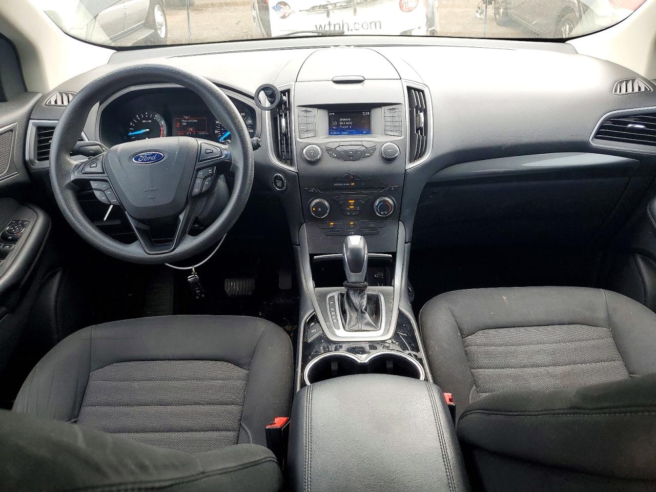 2015 Ford Edge Se Black vin: 2FMTK4G94FBC08534
