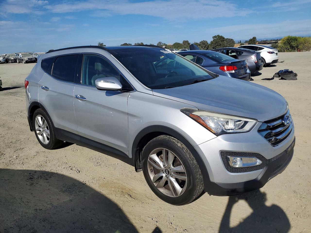 2014 Hyundai Santa Fe Sport 2.0t Серебряный vin: 5XYZW3LA5EG207254
