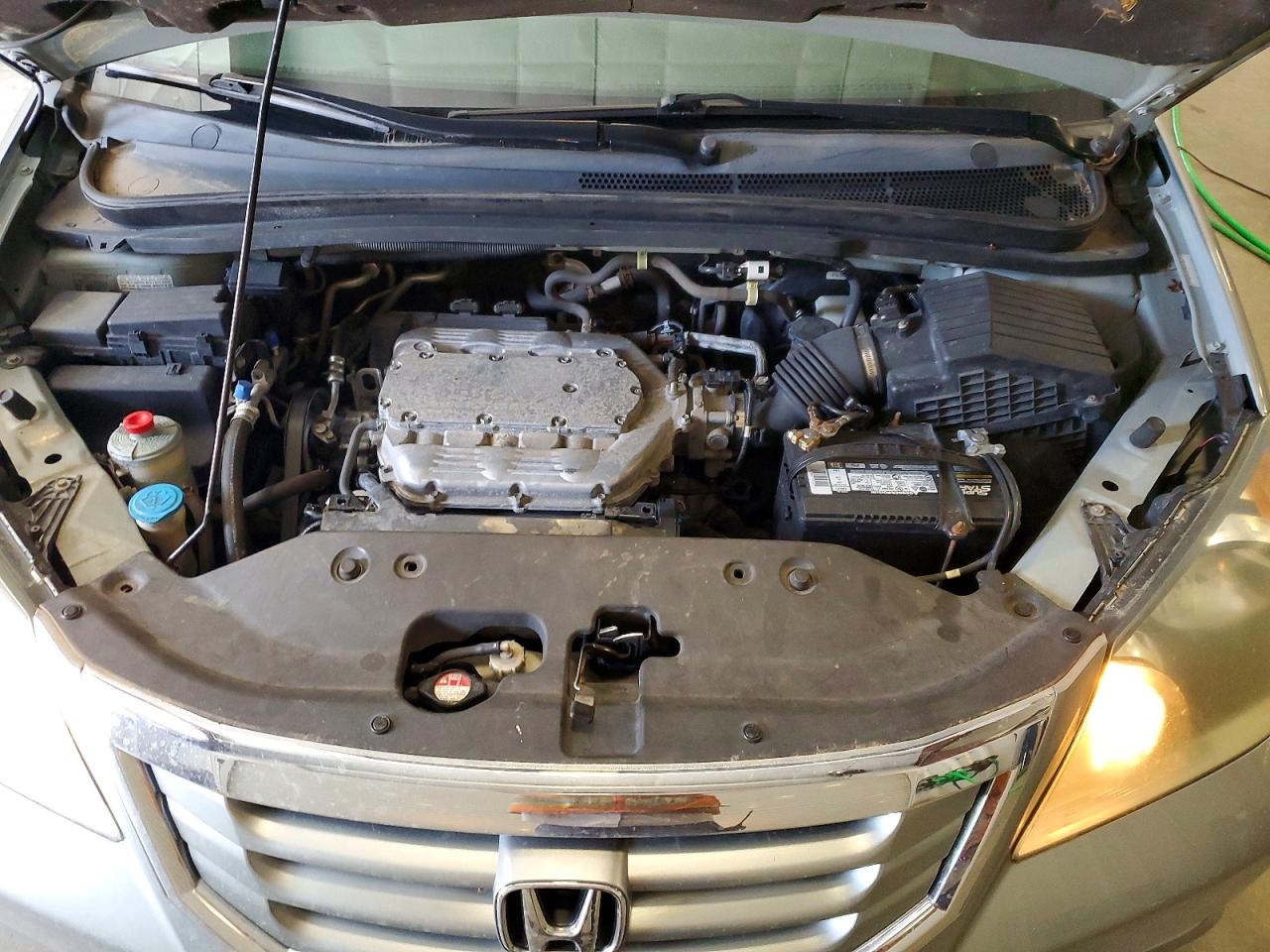 2009 Honda Odyssey Exl Silver vin: 5FNRL38729B021724