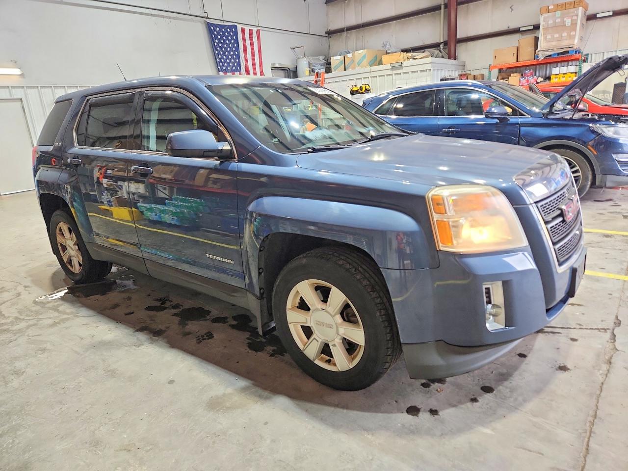 2012 Gmc Terrain Sle Blue vin: 2GKFLREK3C6212231