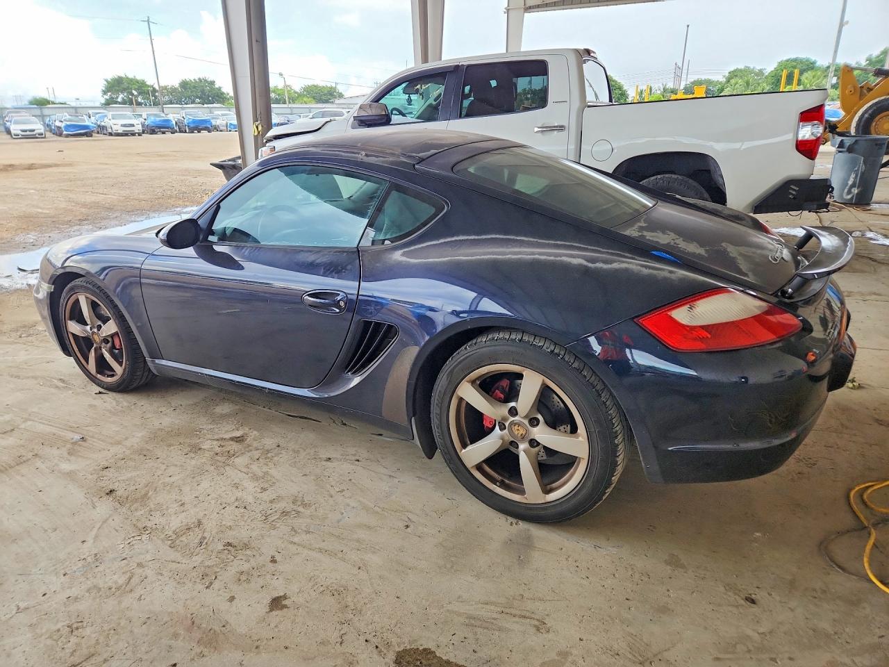 2006 Porsche Cayman S Синий vin: WP0AB29886U783444