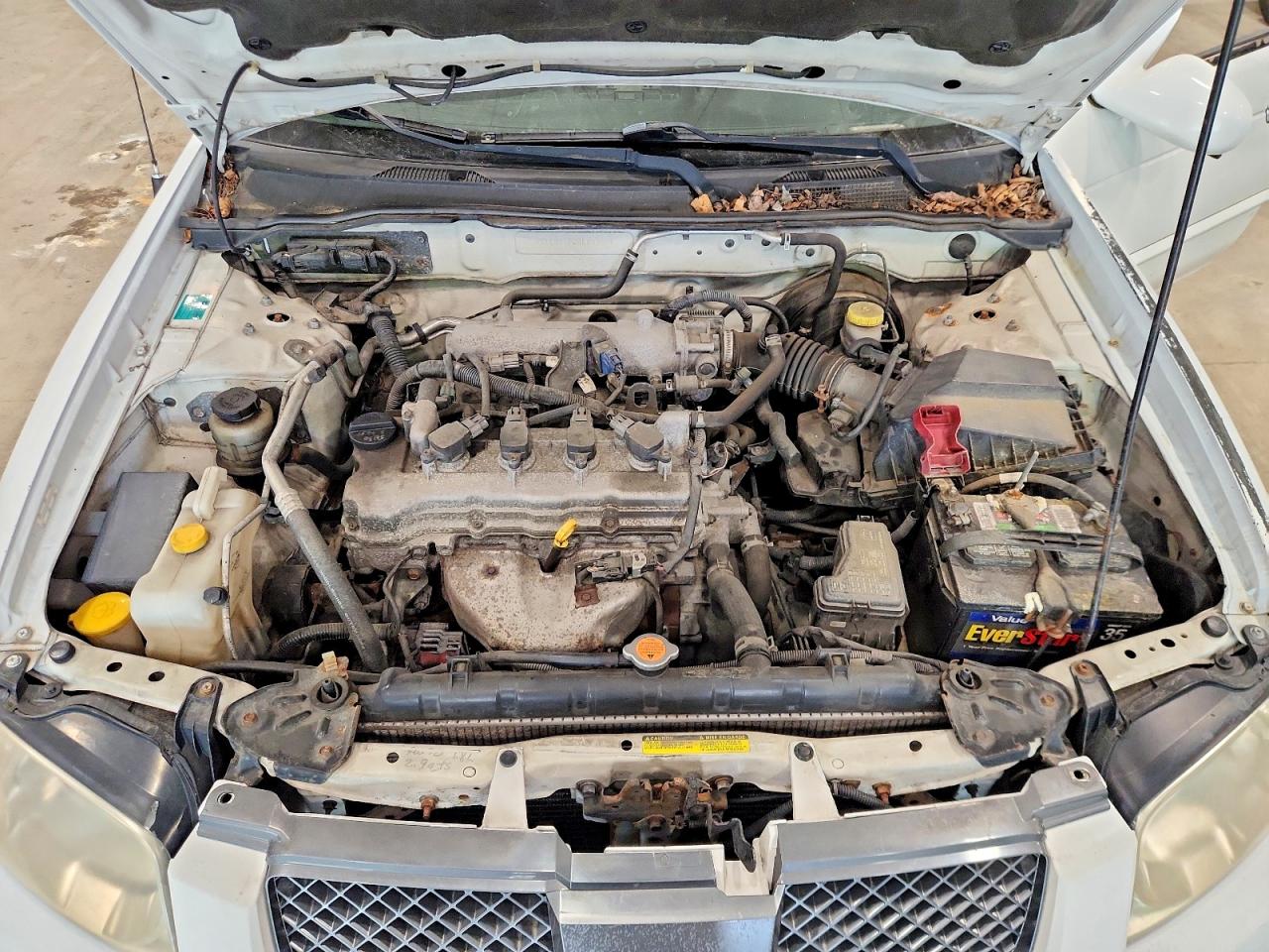 2006 Nissan Sentra 1.8 White vin: 3N1CB51D26L533651
