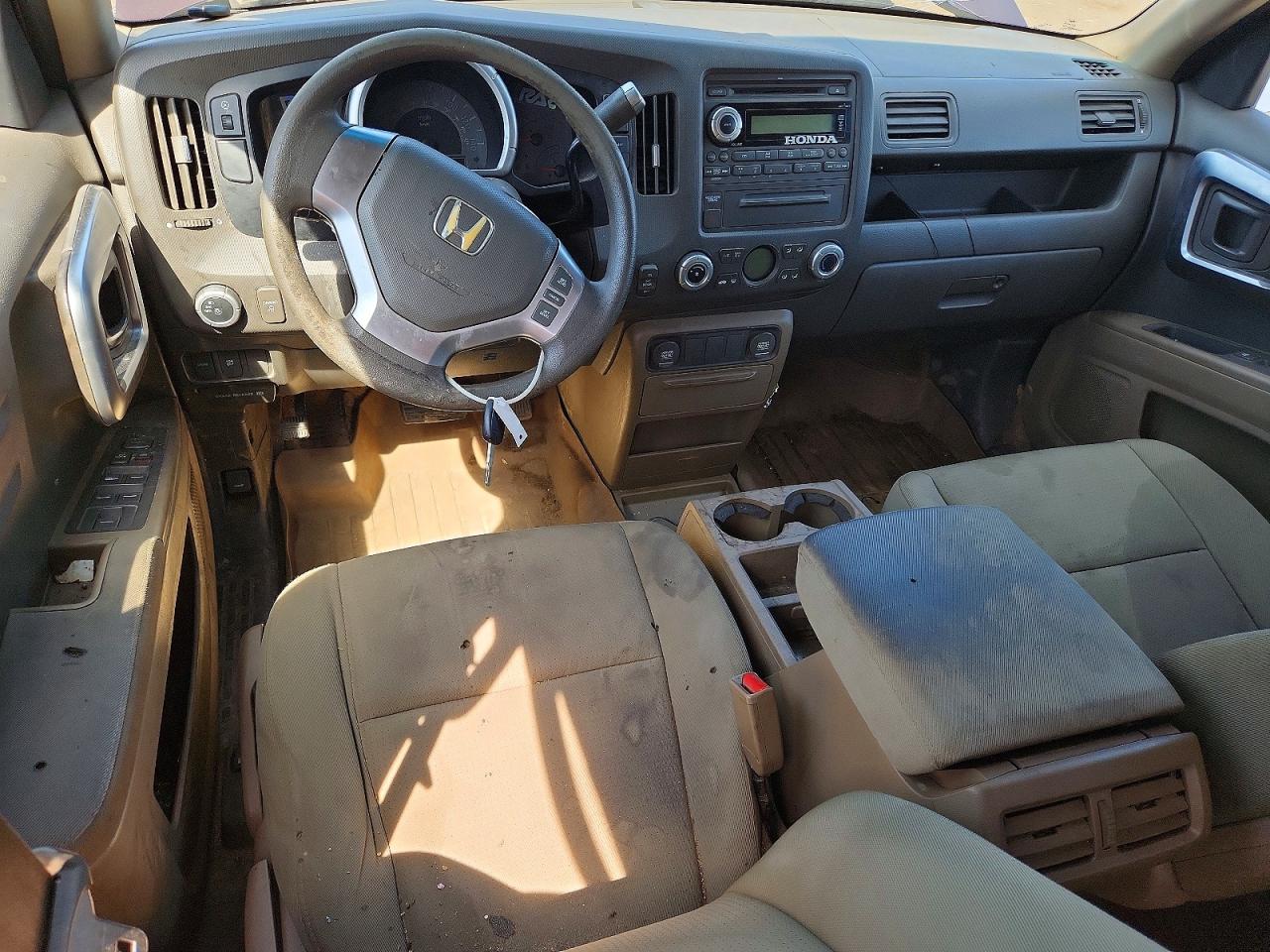 2008 Honda Ridgeline Rt Burgundy vin: 2HJYK16238H518067