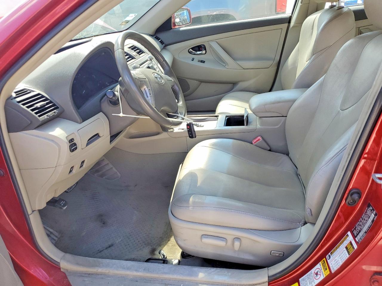 2011 Toyota Camry Hybrid Red vin: 4T1BB3EK8BU129724