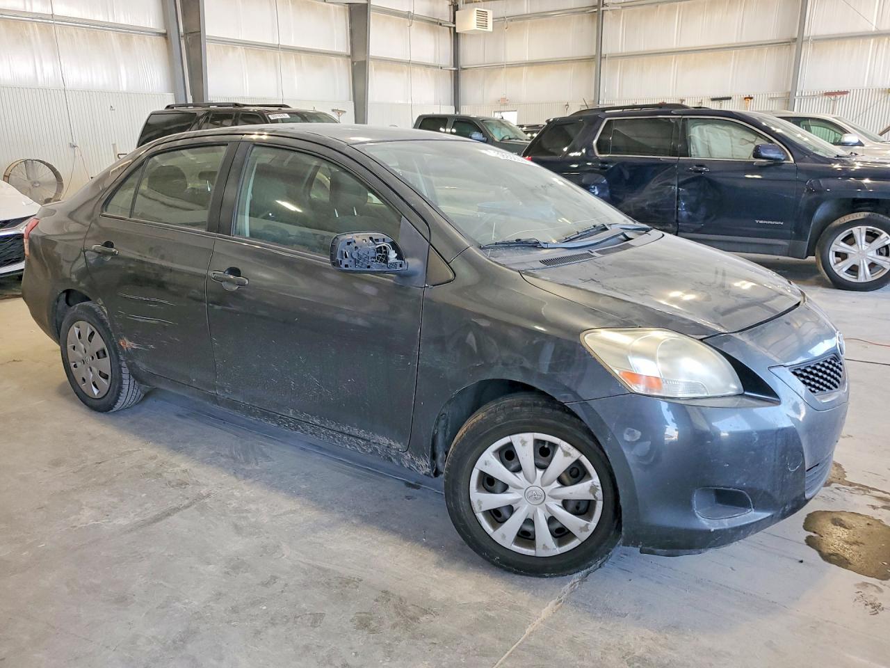 2012 Toyota Yaris Fleet Синий vin: JTDBT4K30C1421164