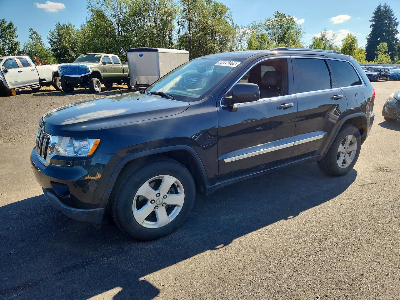 2011 Jeep Grand Cherokee Laredo Black vin: 1J4RR4GG8BC528114