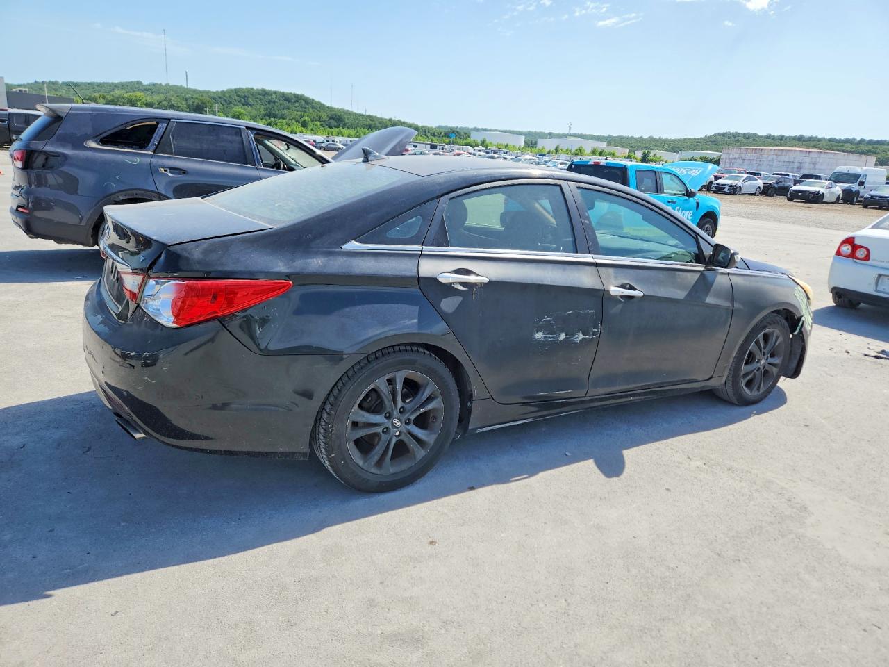 2011 Hyundai Sonata Limited 2.0t Черный vin: 5NPEC4AB6BH305481