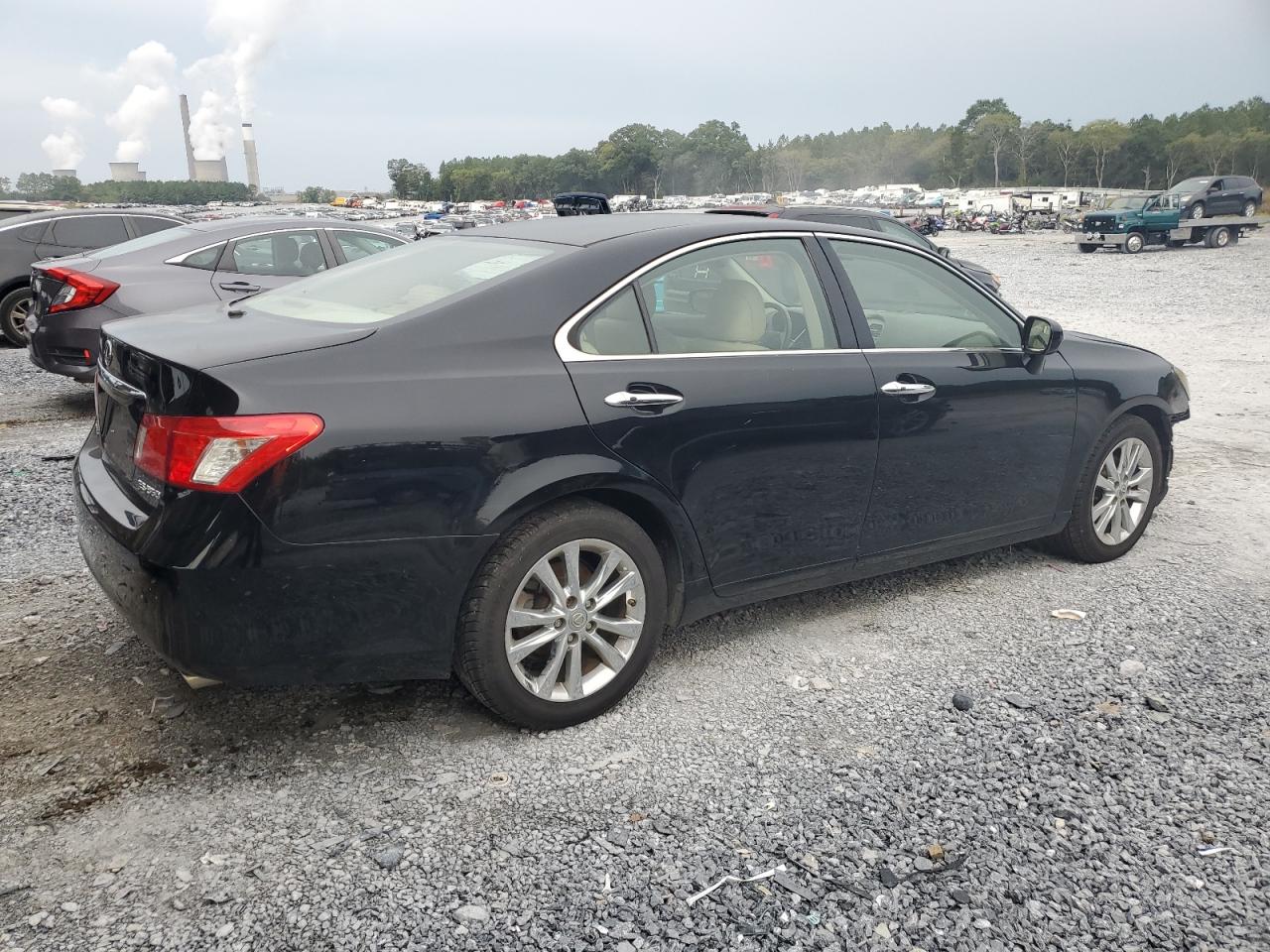 2008 Lexus Es 350 Black vin: JTHBJ46G482190725