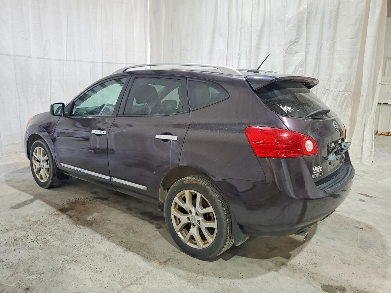 2011 Nissan Rogue S Black vin: JN8AS5MV9BW308287