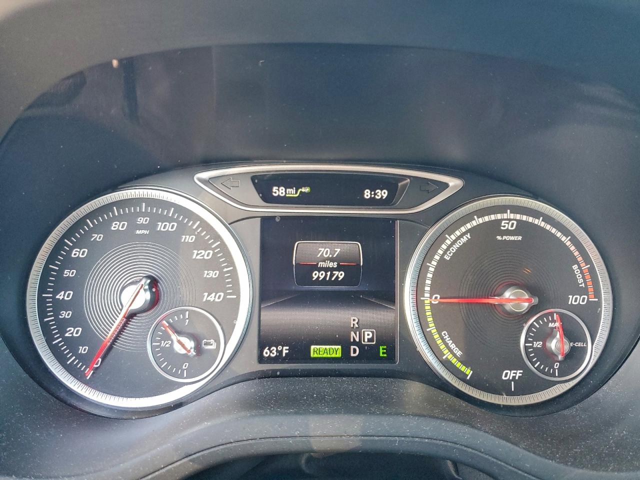 2015 Mercedes-benz B Electric Blue vin: WDDVP9AB9FJ005809